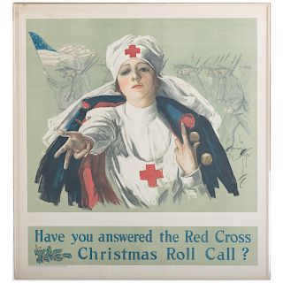 Harrison Fisher. "Have You Answered the Red Cross"