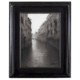 Alexei Butirsky. A Canal in Venice