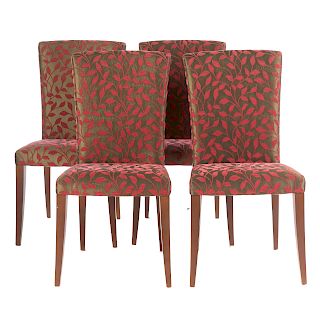 Four Paltrona Frau Contemporary Dining Chairs