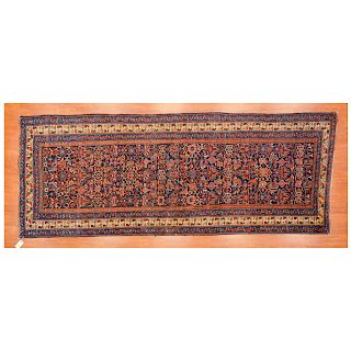 Antique Bijar Rug, Persia, 3.7 x 9.10