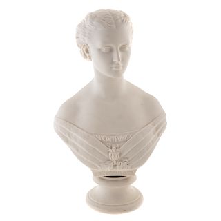 Copeland Parian Bust of Princess Alexandra