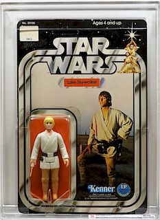 Kenner Star Wars 12 Back A Luke Skywalker CAS 80