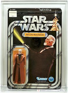 1977 Star Wars 12 Back Ben Obi-Wan Kenobi CAS 85