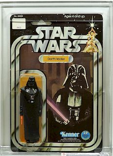 1977 Kenner Star Wars 12 Back Darth Vader CAS 80+