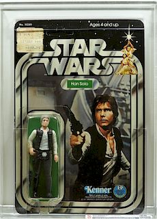 1977 Kenner Star Wars 12 Back B Han Solo CAS 75