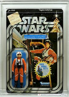 1978 Star Wars Luke Skywalker X Wing Pilot CAS 60+