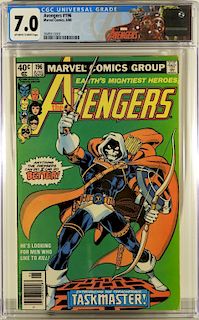 Marvel Comics Avengers #196 CGC 7.0 Avengers Label