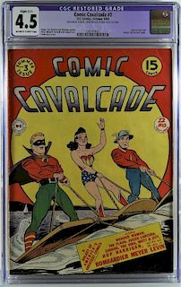 DC Comics Comic Cavalcade #3 CGC 4.5