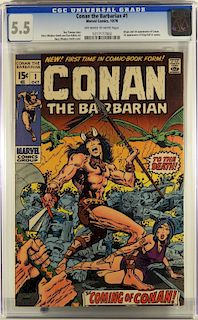 Marvel Comics Conan the Barbarian #1 CGC 5.5