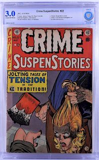 E.C. Comics Crime SuspenStories #22 CBCS 3.0