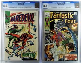 Marvel Comics Daredevil #42 Fantastic Four #94 CGC