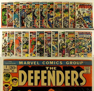23PC Marvel Comics Defenders #1-#47 Partial Run