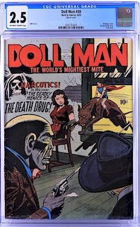Quality Comics Doll Man #39 CGC 2.5