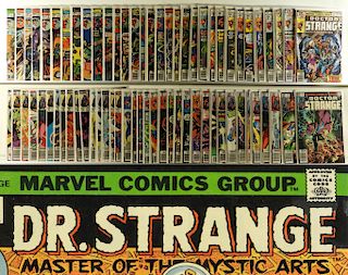 69PC Marvel Comics Dr Strange #1-#71 Near Comp Run