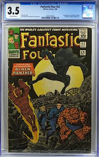 Marvel Comics Fantastic Four #52 CGC 3.5