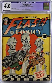 DC Comics Flash Comics #45 CGC 4.0