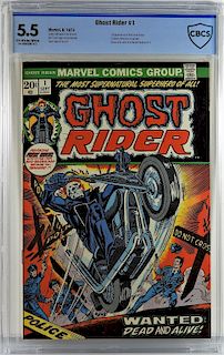Marvel Comics Ghost Rider #1 CBCS 5.5