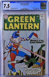 DC Comics Green Lantern #1 CGC 7.5