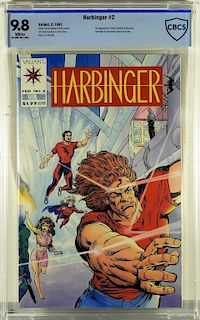 Valiant Comics Harbinger #2 CBCS 9.8