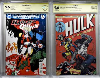 DC Marvel Comics Harley Quinn Hulk Signature Books