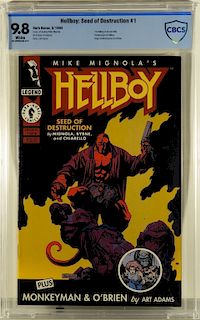 Dark Horse Hellboy Seed of Destruction #1 CBCS 9.8