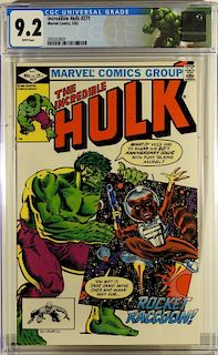 Marvel Comics Incredible Hulk #271 CGC 9.2