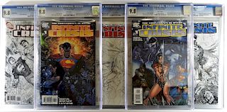 5PC DC Comics Infinite Crisis #1-#6 CGC 9.8 Group