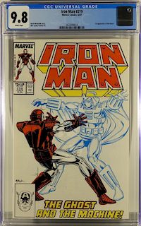 Marvel Comics Iron Man #219 CGC 9.8