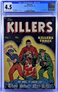 Magazine Enterprises Killers #1 CGC 4.5