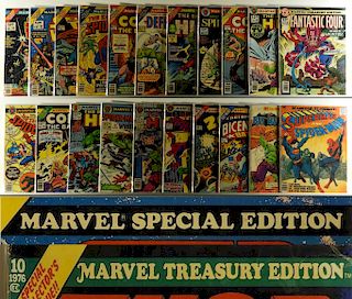 21PC DC Marvel Comics Treasury Edition Comic Group