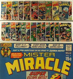 23PC DC Comics Mister Miracle #2-#25 Near Comp Run
