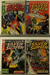 4PC Marvel Comics Silver Surfer #5-#13 Group