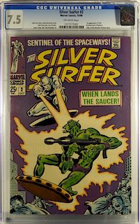 Marvel Comics Silver Surfer #2 CGC 7.5