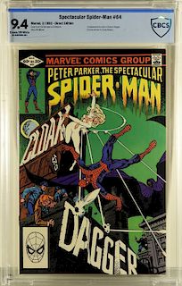 Marvel Comics Spectacular Spider-Man #64 CBCS 9.4