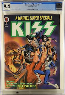 Marvel Comics Marvel Super Special #5 Kiss CGC 9.4