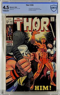 Marvel Comics Thor #165 CBCS 4.5