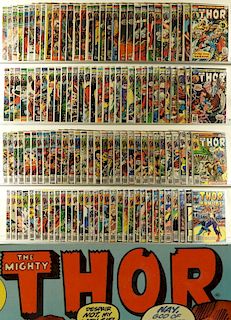 124PC Marvel Comics Thor #170-#302 & KS Part. Run