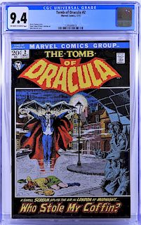 Marvel Comics Tomb of Dracula #2 CGC 9.4