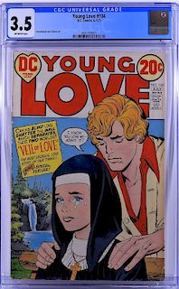 DC Comics Young Love #104 CGC 3.5