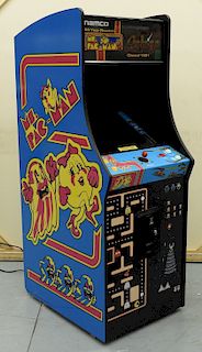 Namco Ms. Pacman Galaga Video Game Cabinet