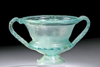 Published Roman Glass Kantharos - Gorgeous!