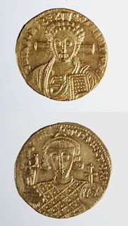 Byzantine Empire Justinian II Gold Solidus