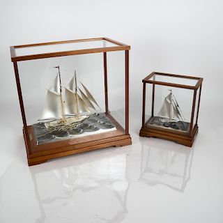 TAKEHIKO: Two Ships- Sterling Silver