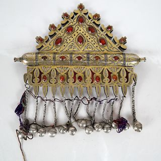 Afghan/Central Asian Antique Jeweled Breastplate
