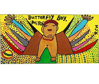 Outsider Art, Ruby Williams, Butterfly Boy