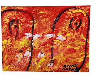 Outsider Art, Alyne Harris, Eyes of the Devil