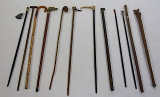 Lot Of 12 Vintage Canes (A)