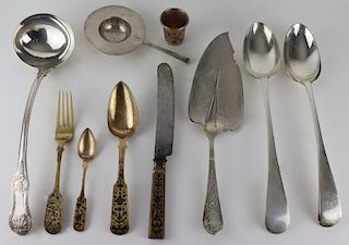 SILVER. Assorted American English & Russian Silver