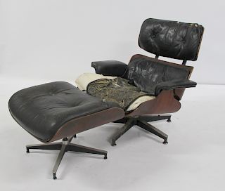 MIDCENTURY. Charles Eames Rosewood Lounge Chair