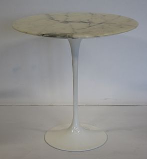 KNOLL Signed Saarinen Marbletop Tulip Table